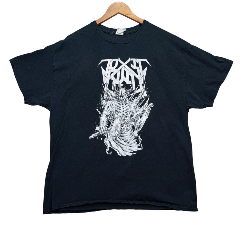 Toxic Ruin Official Punish Souls Lost West Cost Tour T-shirt XL Punk Hardcore